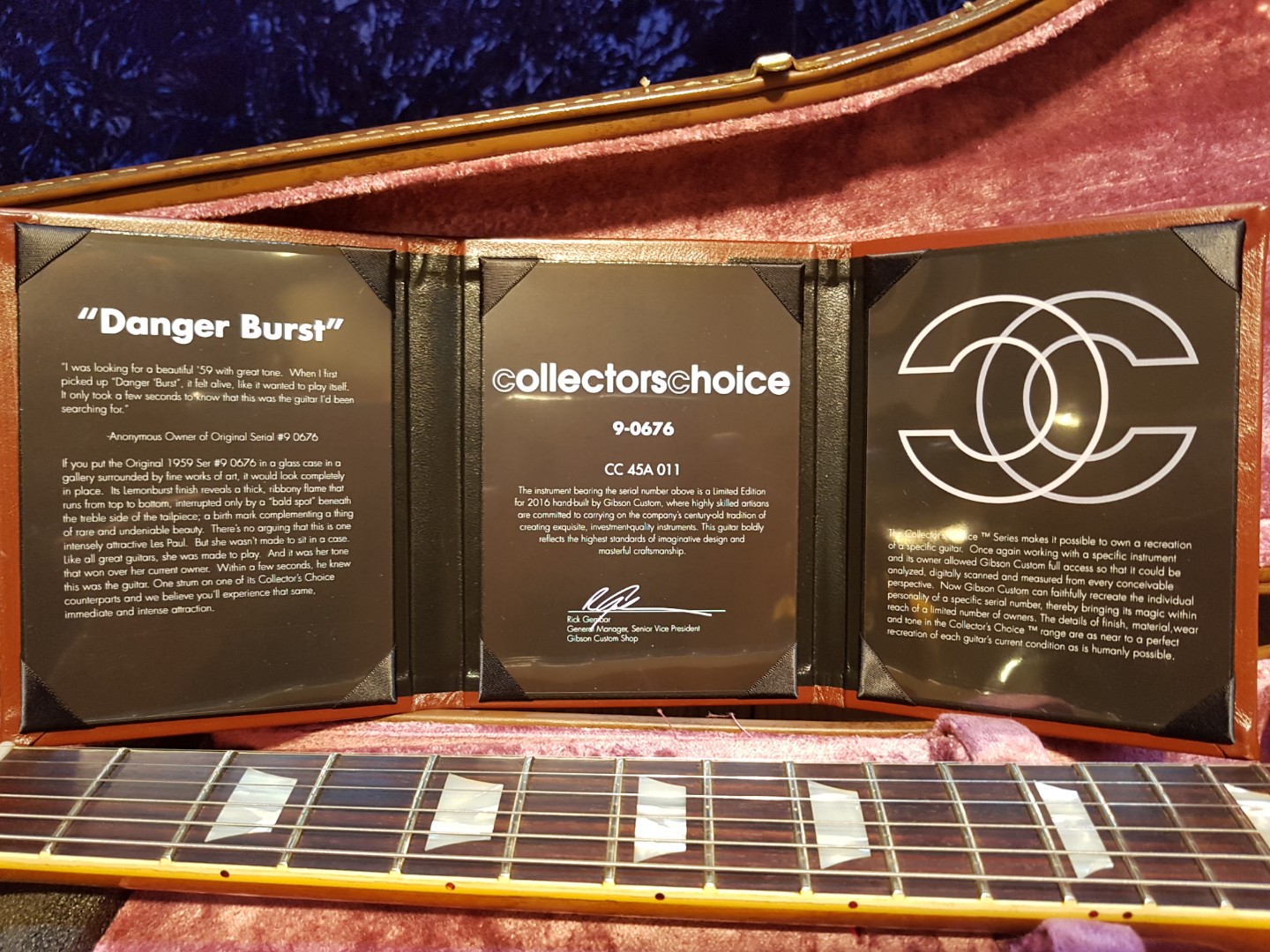 Gibson Collector's Choice #45A 'Danger Burst'