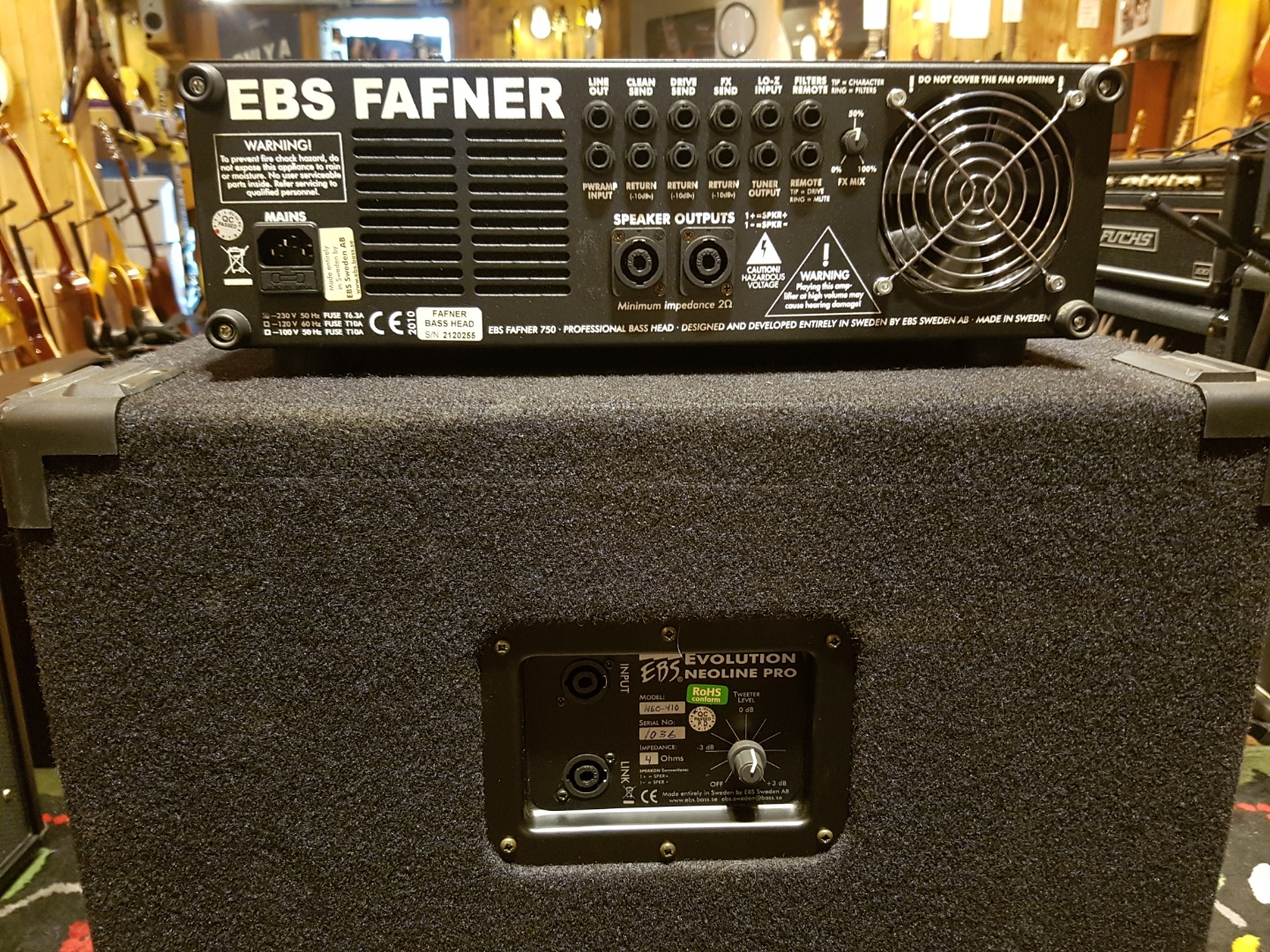 EBS Fafner 2 XD 750 / NEO 410 & 115
