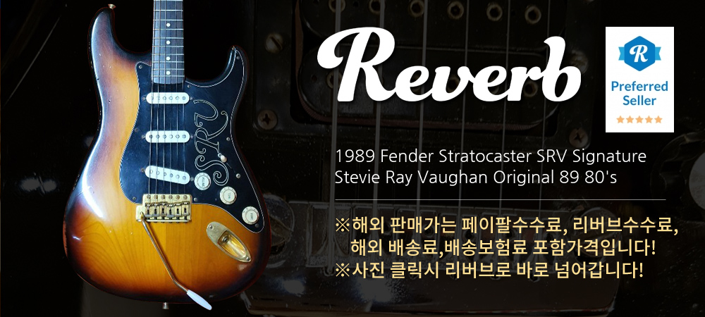 Fender Stratocaster SRV Signature