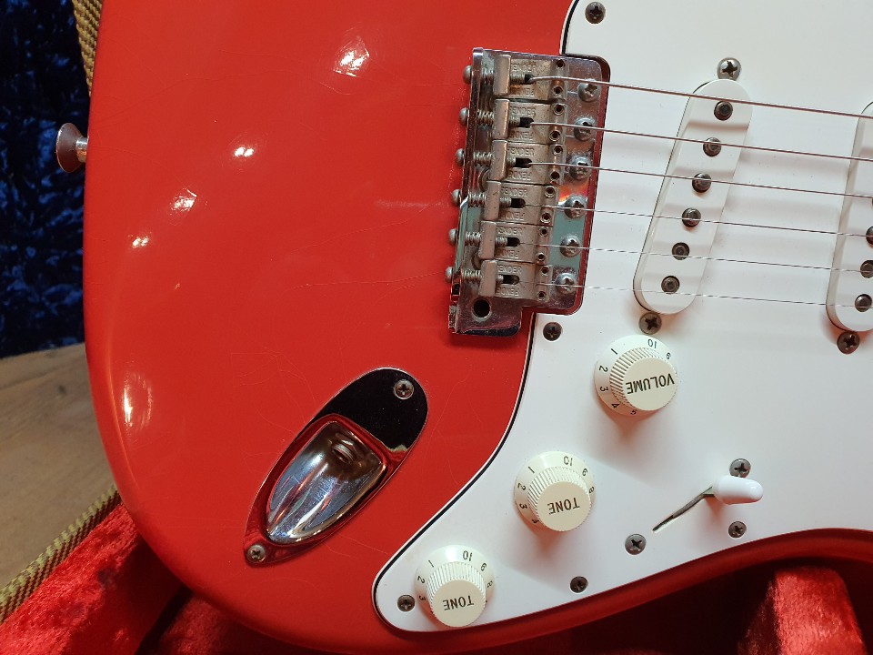 2000 Fender Customshop 60 CC Fiesta Red